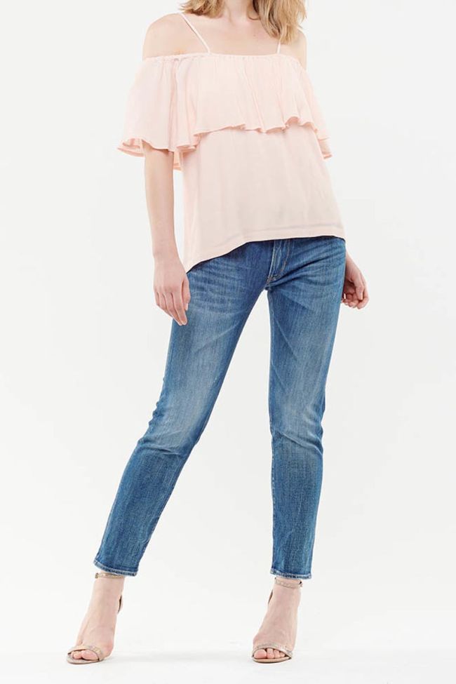 Top Ilsa rose poudré 