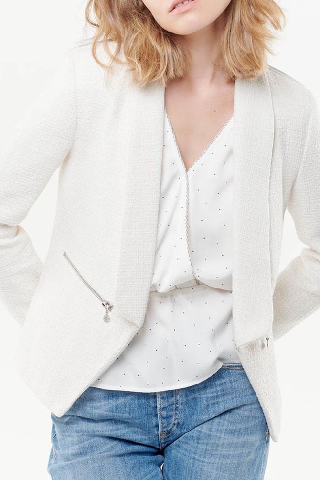 Blazer Jade blanc