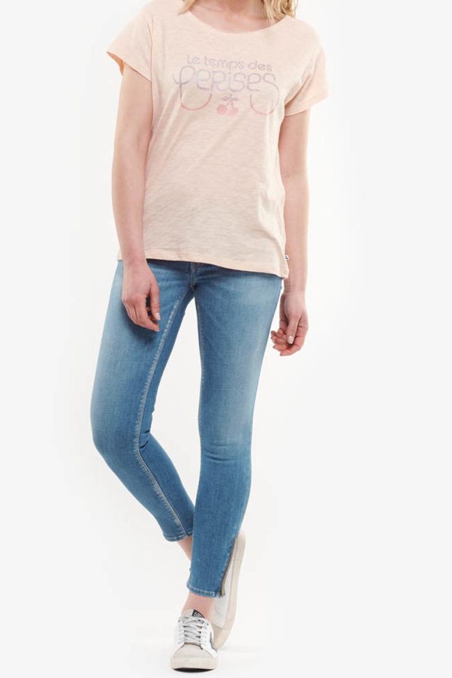 T-shirt Jenna rose poudré 