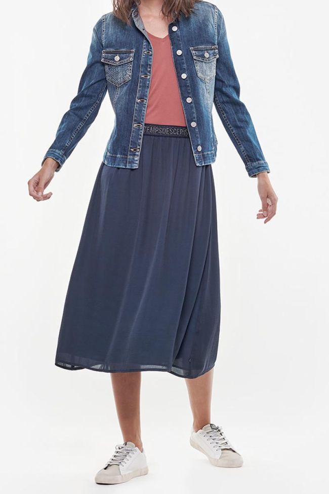 Veste en jeans Lelly bleue