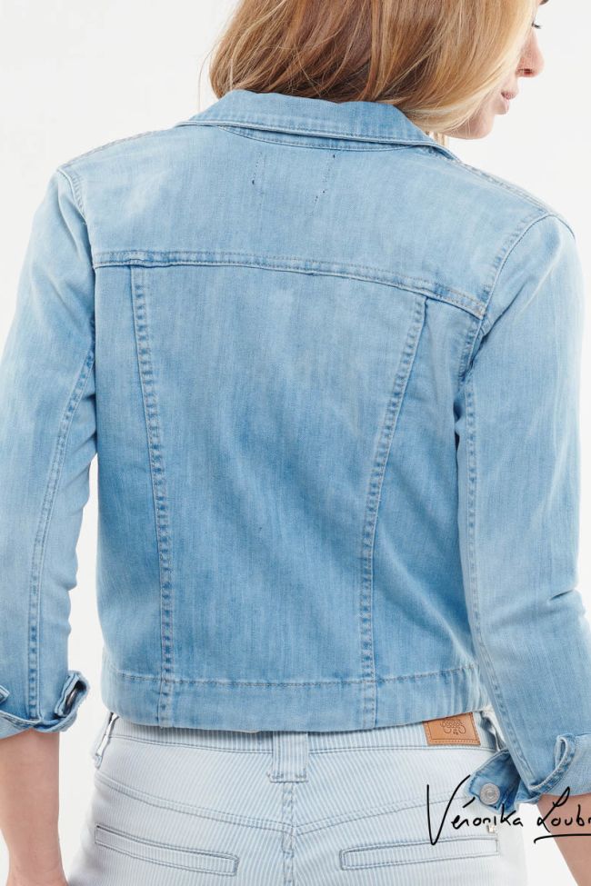 Veste en jeans Joe bleue by Véronika Loubry