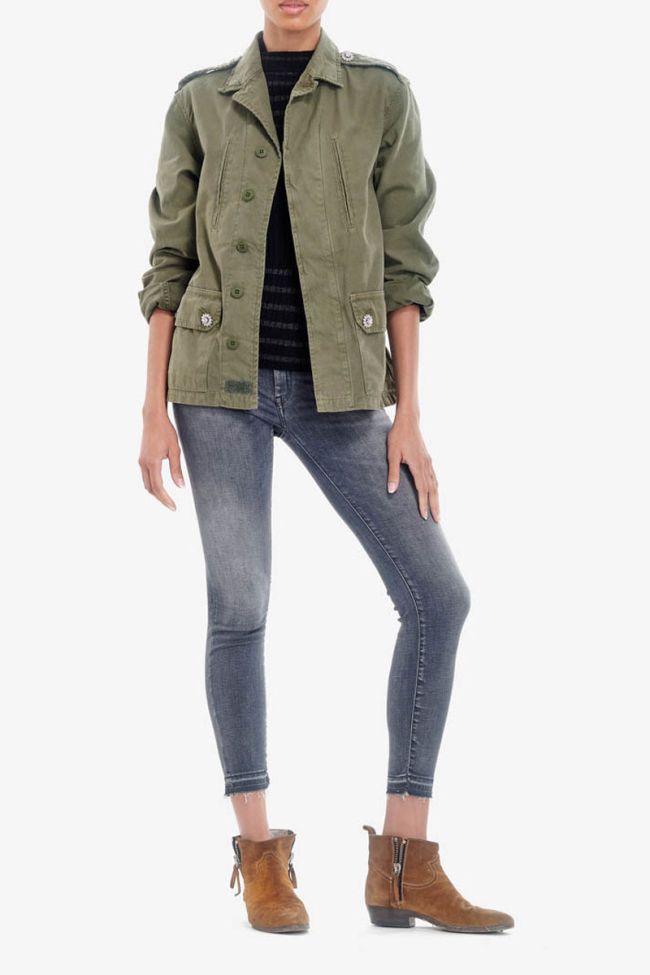 Veste Militaire Kaki