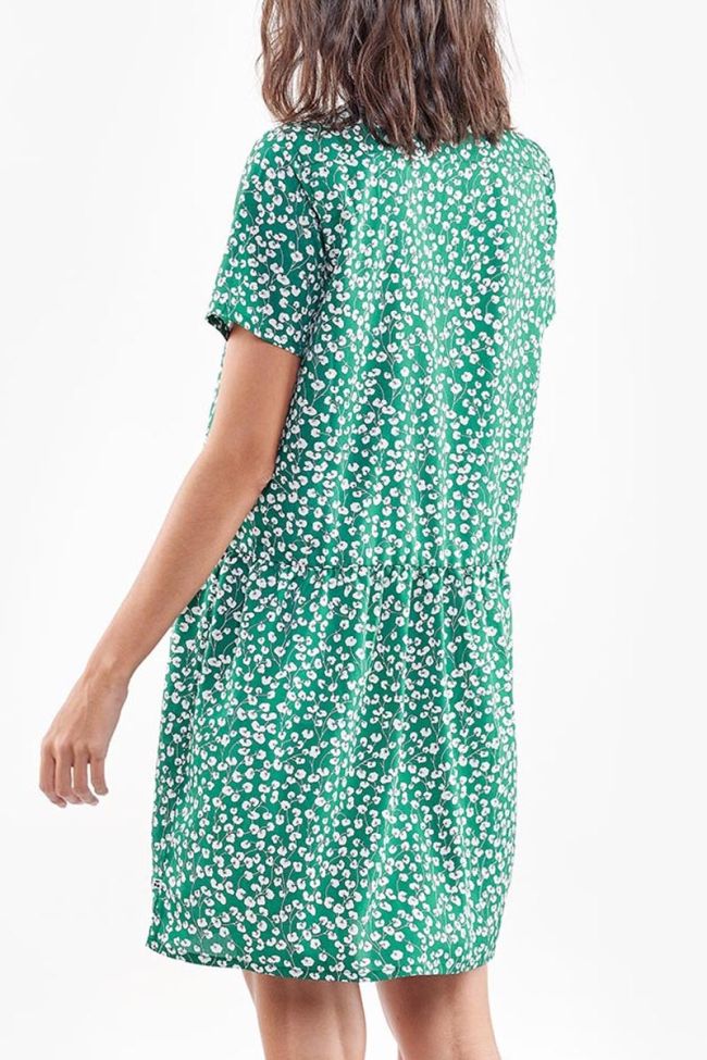 Robe chemise Mirama verte