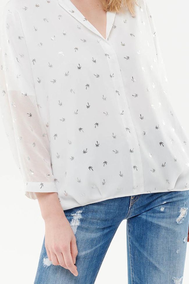 Blouse Norda blanc cassé