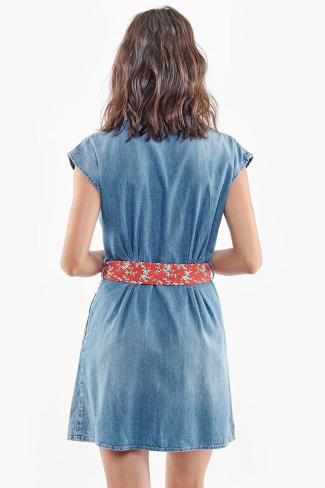 Robe en jeans Portman bleue