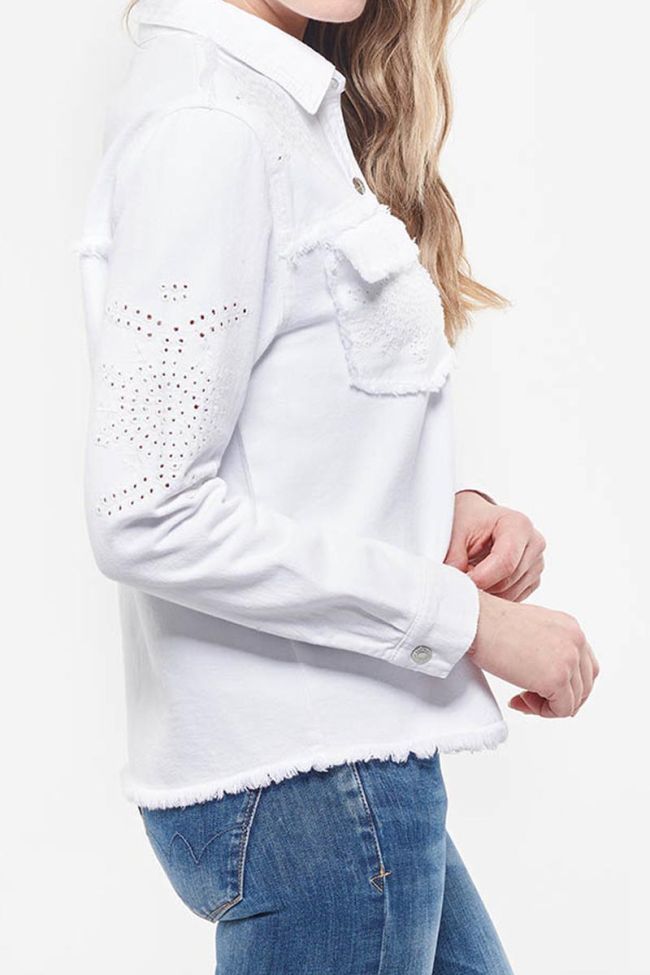 Veste Texaco blanche