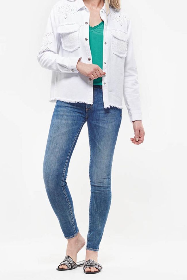 Veste Texaco blanche