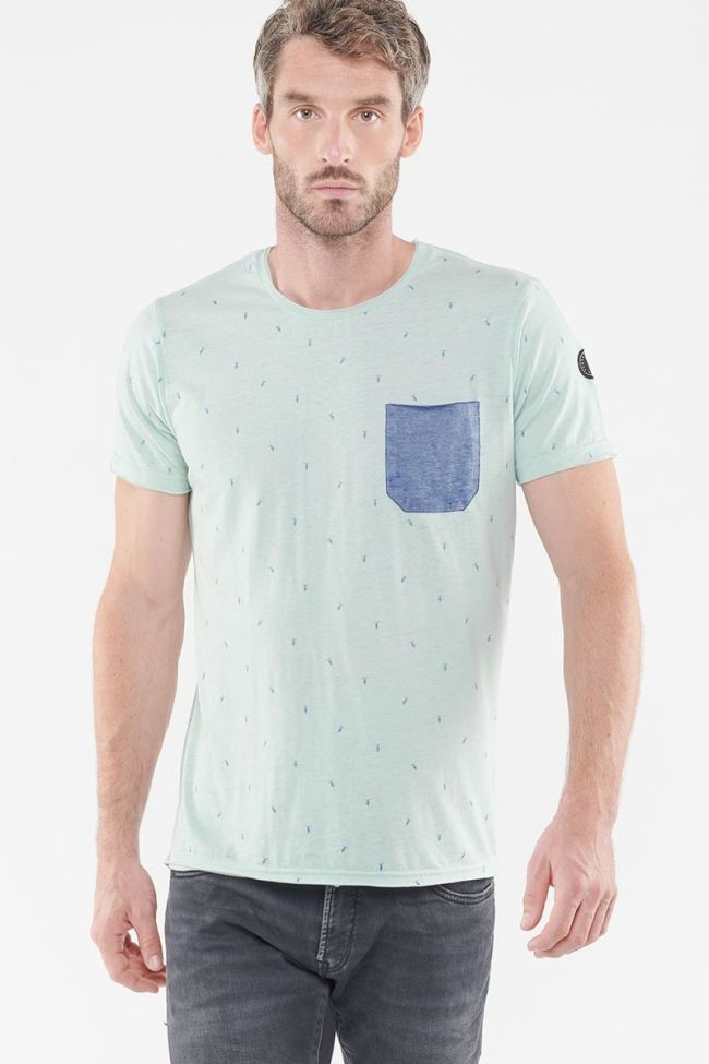 T-Shirt Breaz gris vert