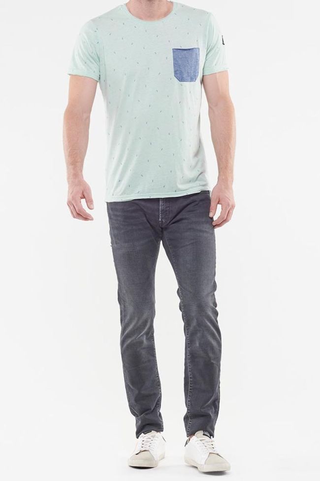 T-Shirt Breaz gris vert