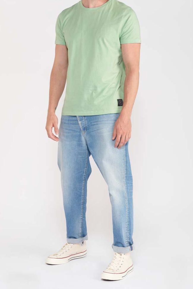 T-shirt Brown vert menthe