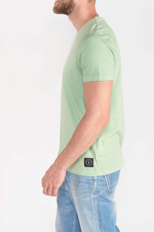 T-shirt Brown vert menthe
