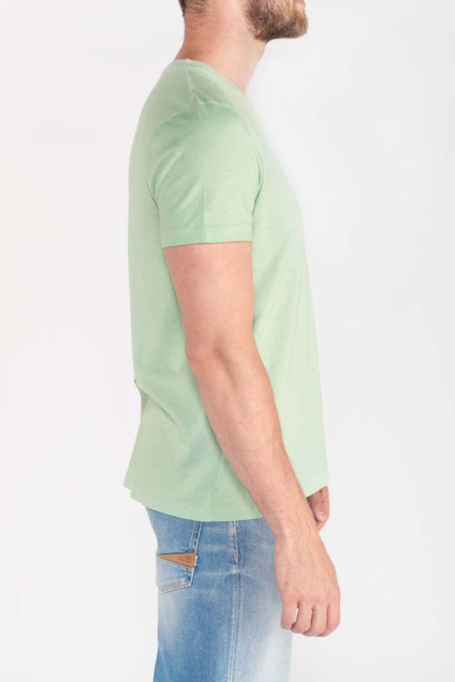 T-shirt Brown vert menthe