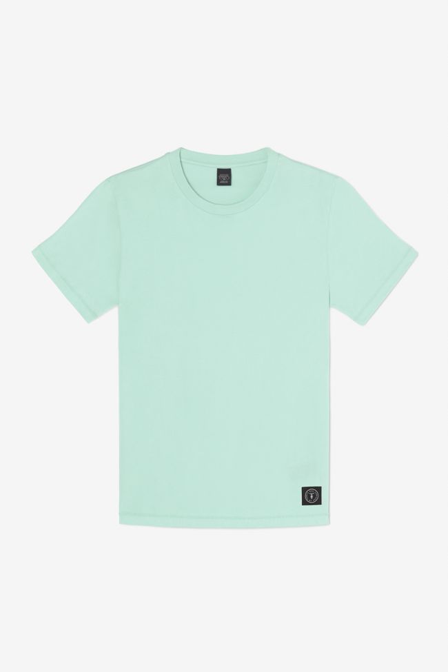 T-shirt Brown bleu turquoise