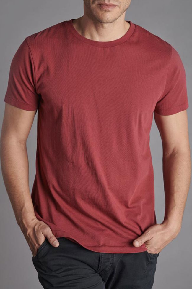 T-shirt Brown rouge