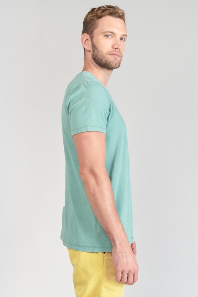 T-shirt Brown vert d'eau