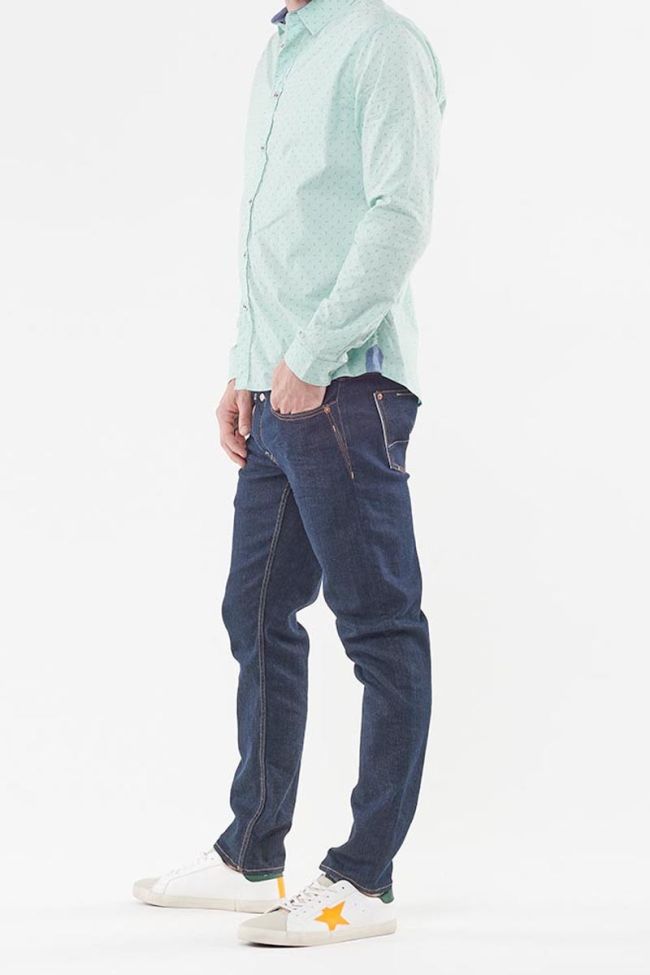 Chemise Marlon vert d'eau