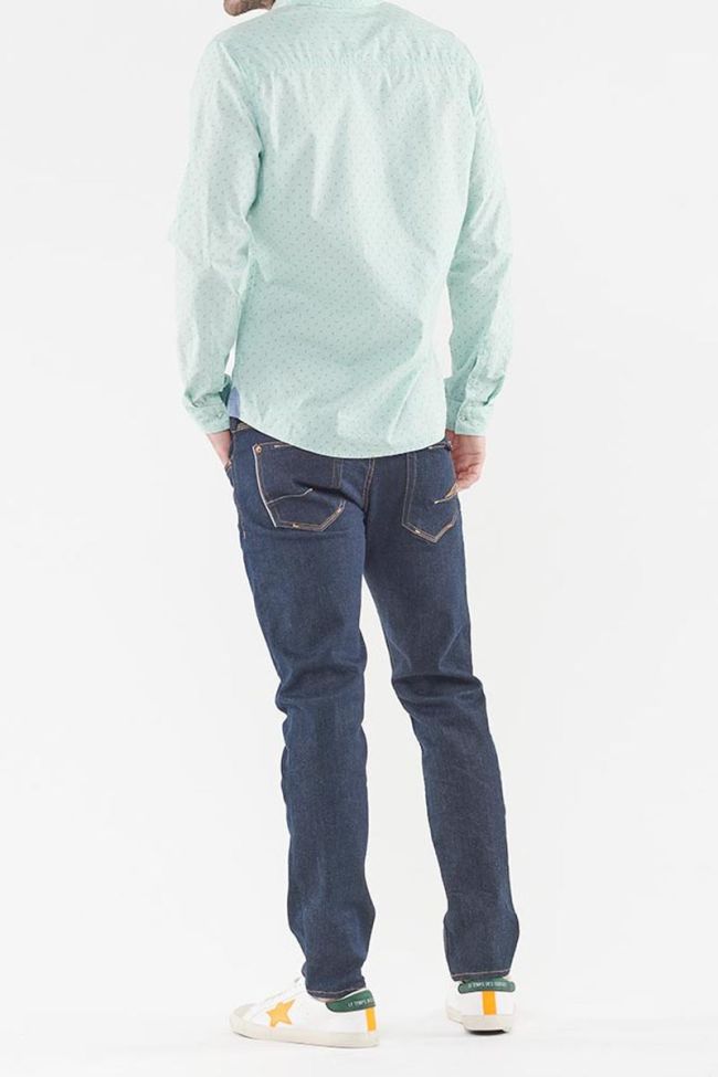 Chemise Marlon vert d'eau