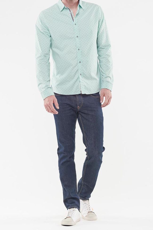 Chemise Marlon vert d'eau