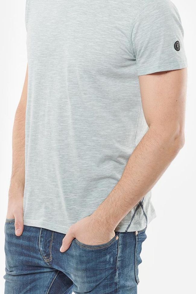 T-Shirt Salt gris vert