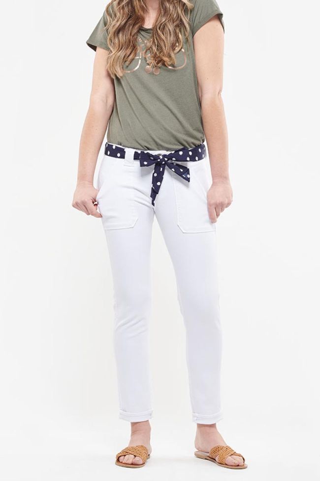 Jeans 200/43 boyfit Ezra blanc