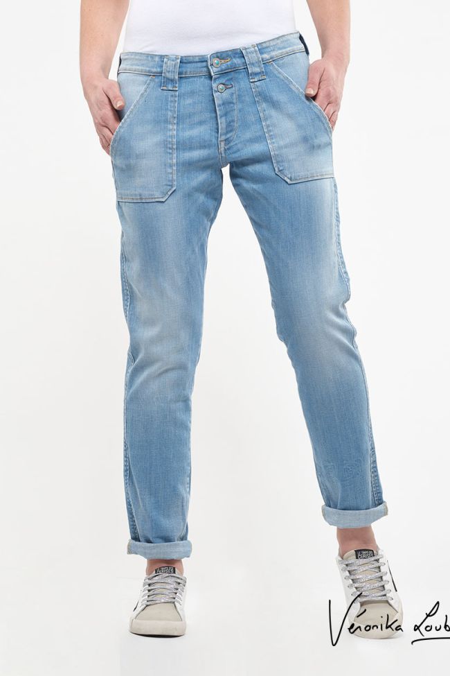 Jeans 200/43 boyfit Jude bleu N°5 by Véronika Loubry