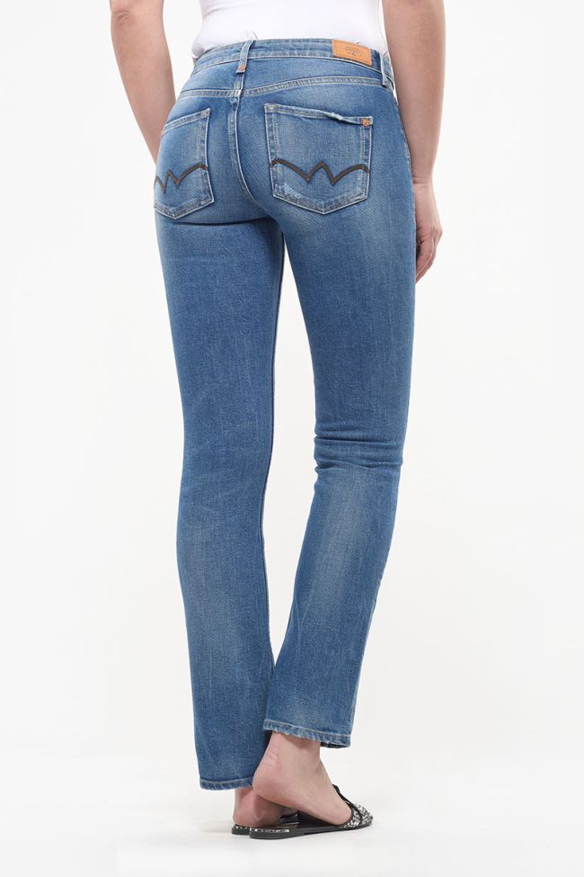 Jeans 300/02 regular Mel destroy bleu N°3