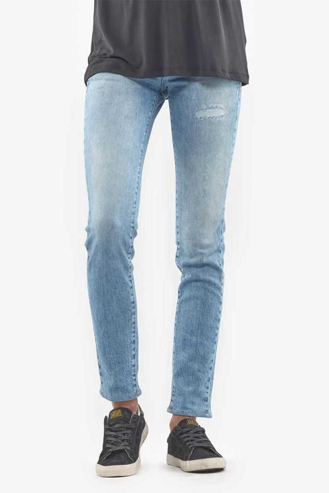 Jeans 300/16 slim Basic destroy bleu N°5