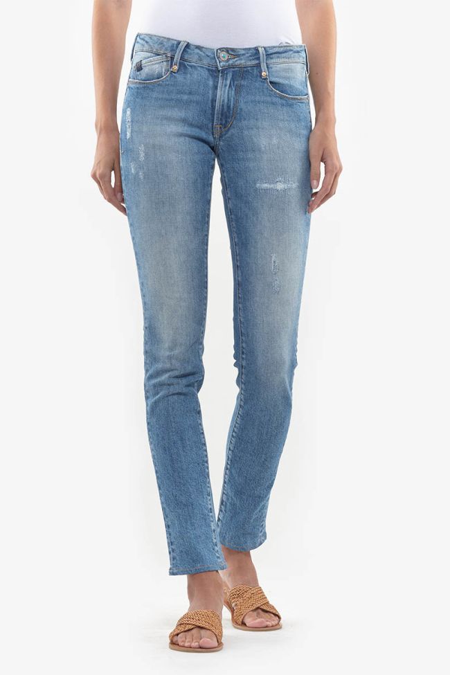 Jeans 300/16 slim Pegg destroy bleu N°5