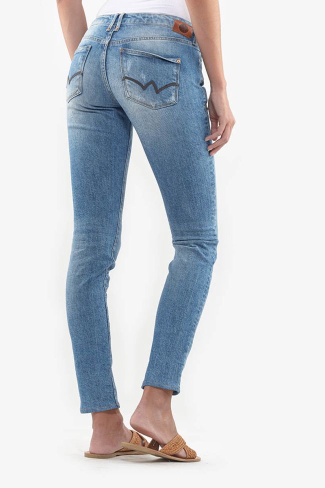 Jeans 300/16 slim Pegg destroy bleu N°5