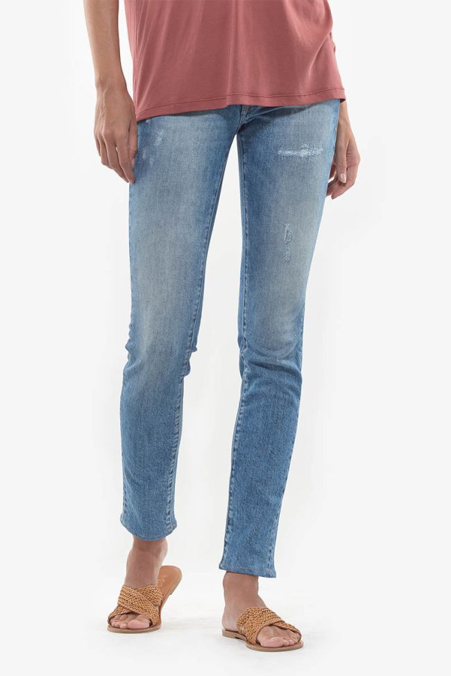 Jeans 300/16 slim Pegg destroy bleu N°5