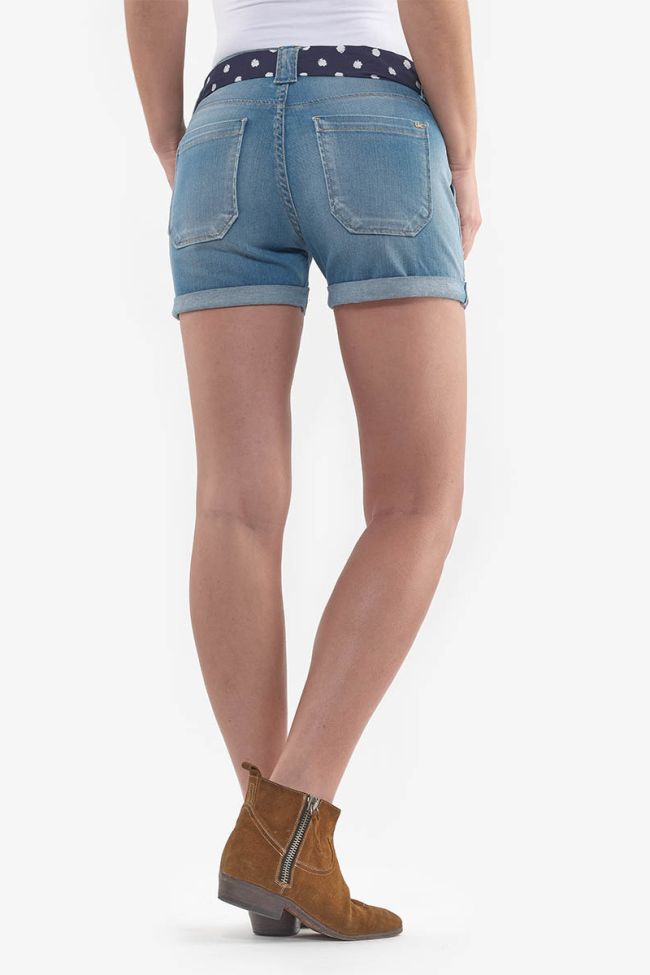 Short en jeans Bloom bleu clair