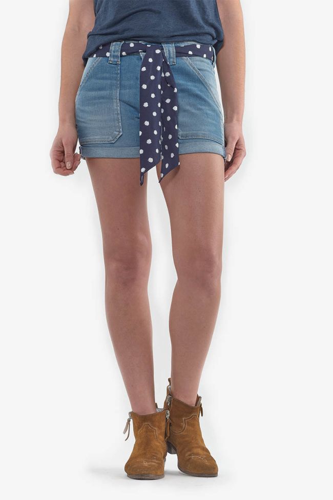 Short en jeans Bloom bleu clair