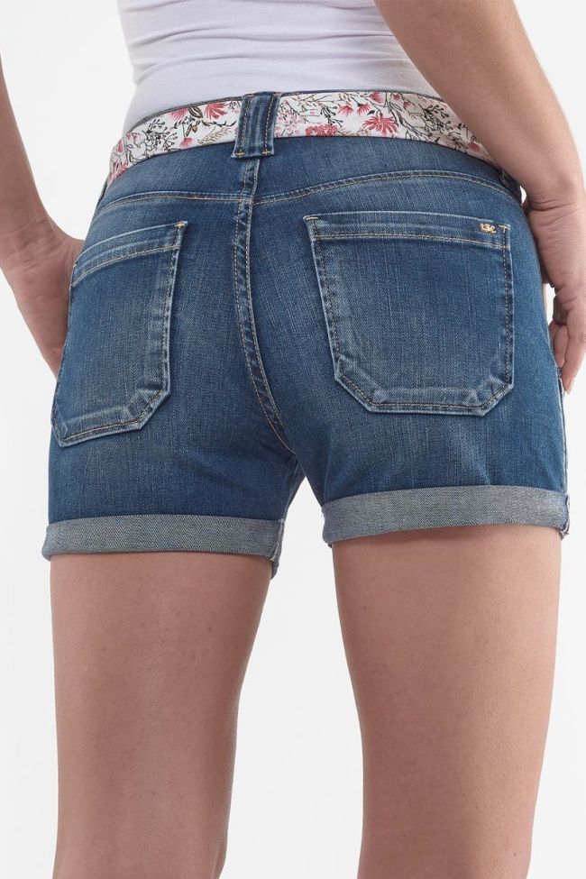 Short en jeans Bloom bleu