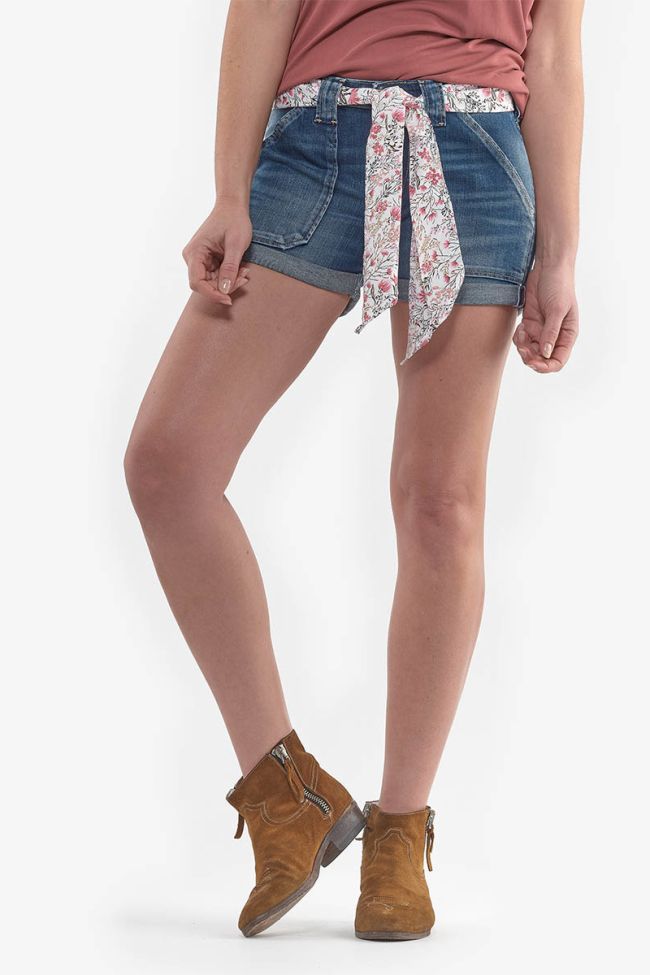 Short en jeans Bloom bleu
