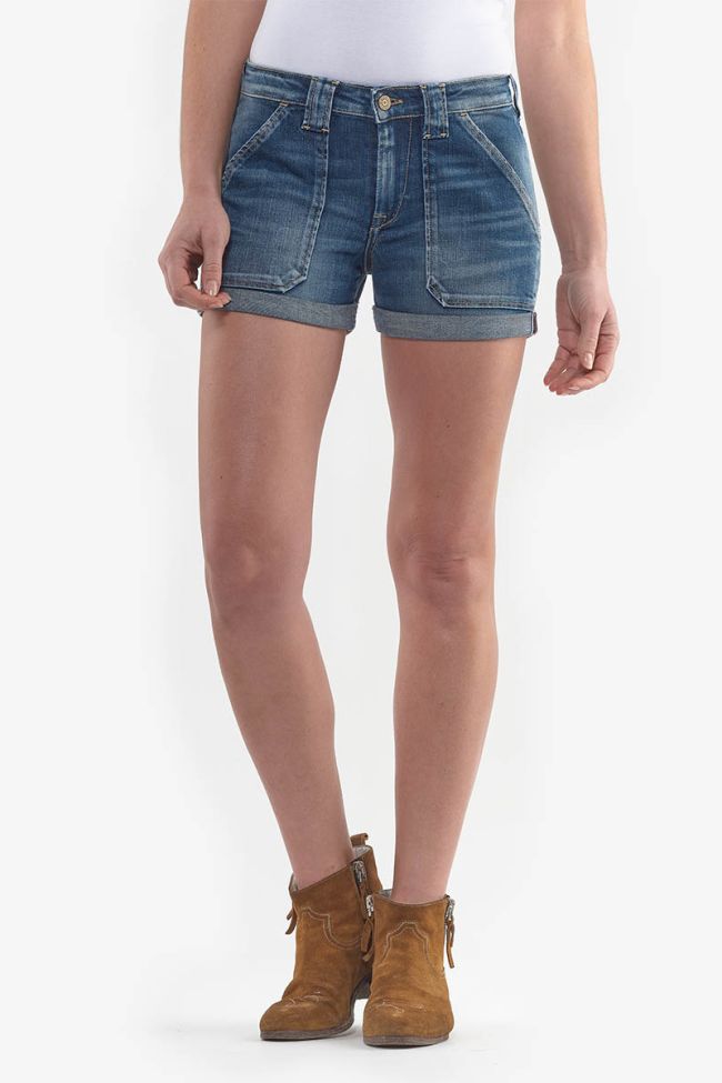Short en jeans Bloom bleu