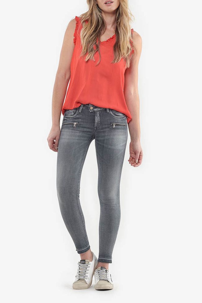 Calao pulp slim 7/8ème jeans gris N°2 