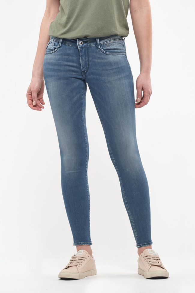 Jeans pulp slim Fla 7/8ème bleu-noir N°4