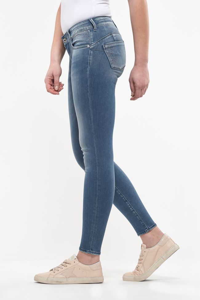 Jeans pulp slim Fla 7/8ème bleu-noir N°4