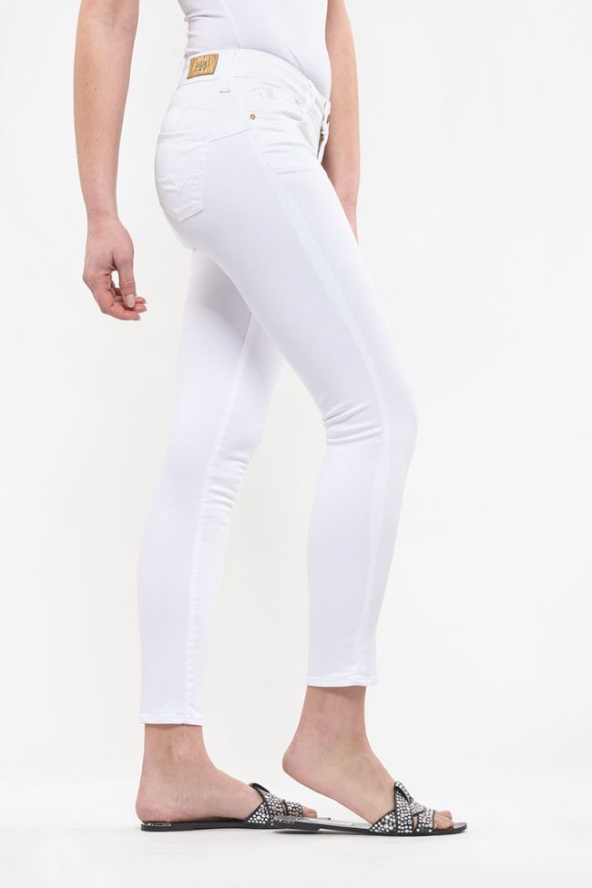 Jeans Pulp slim 7/8ème Hill blanc