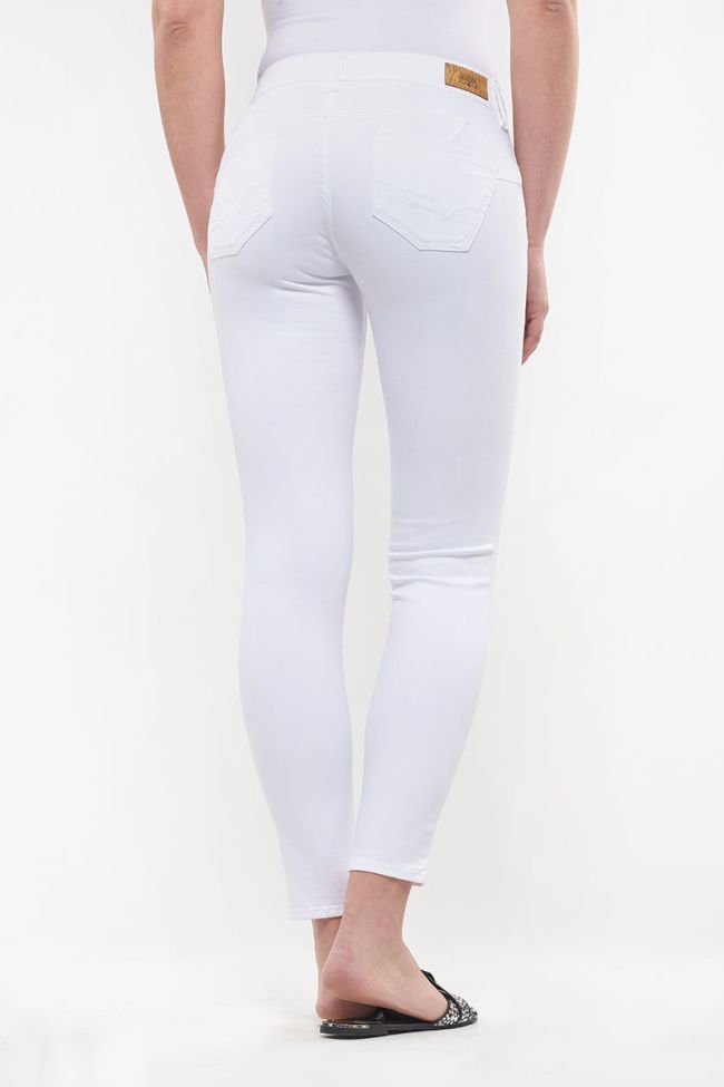 Jeans Pulp slim 7/8ème Hill blanc