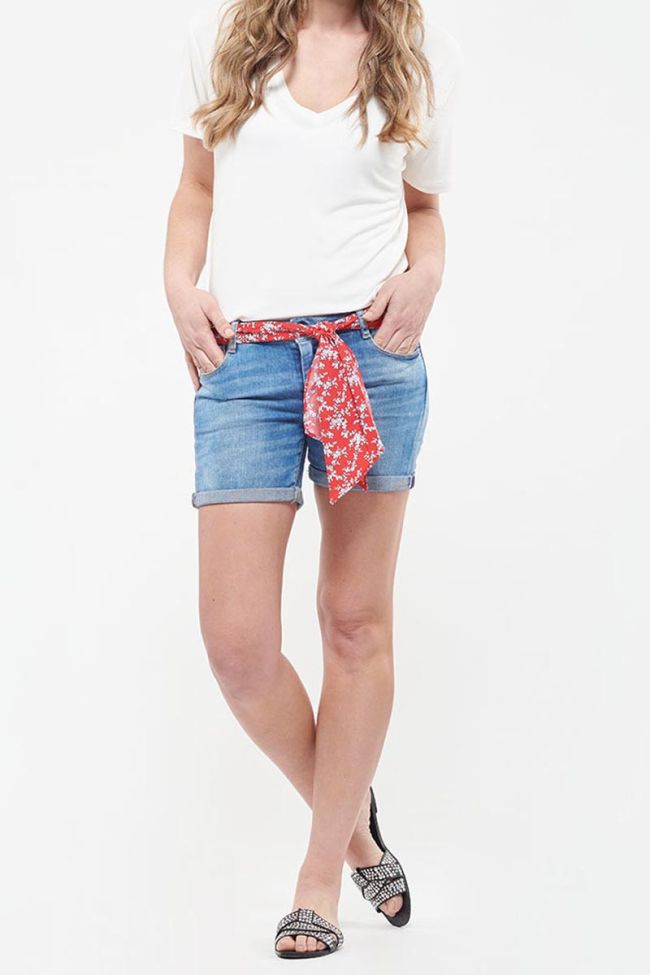 Short en jeans Janka bleu
