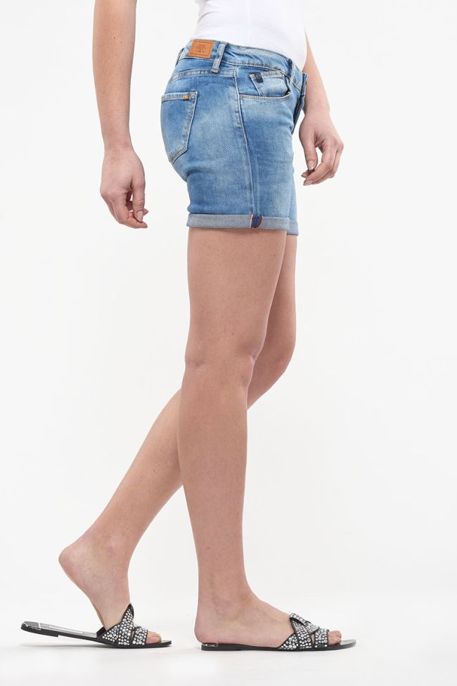 Short en jeans Janka bleu