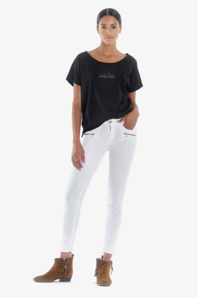 Kiev power skinny 7/8ème jeans blanc