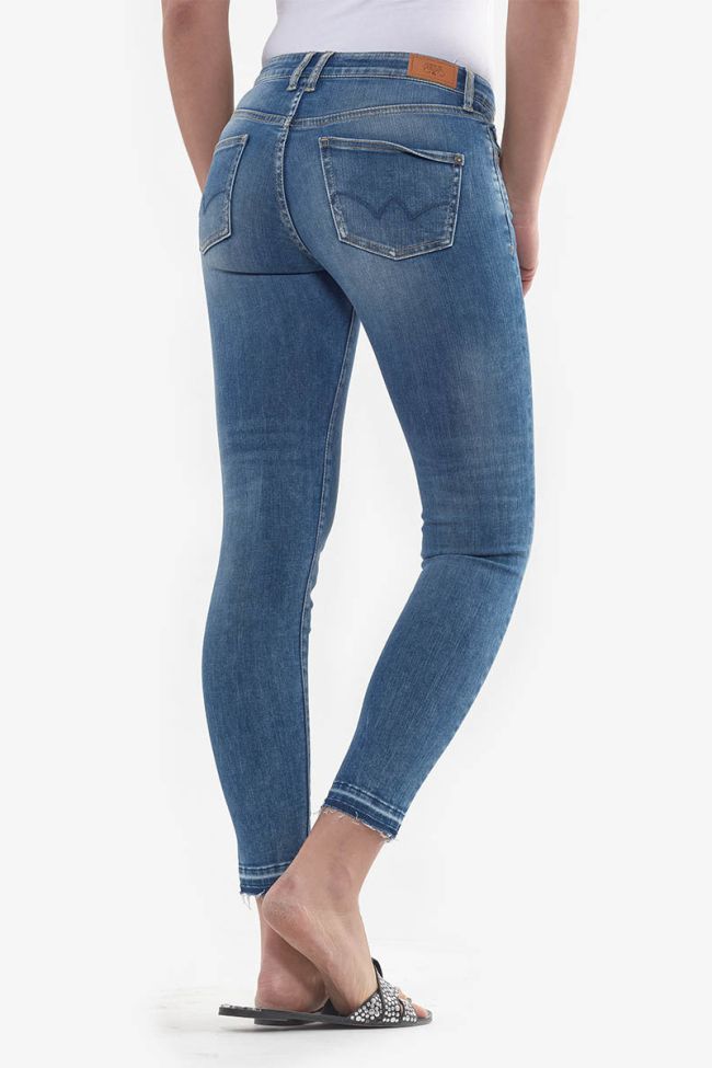 Jeans power skinny 7/8ème Kiev bleu N°4