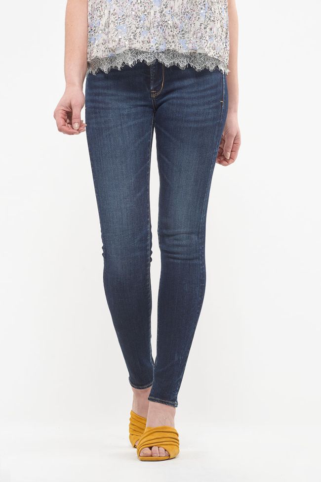 Jeans Power taille haute skinny bleu N°1