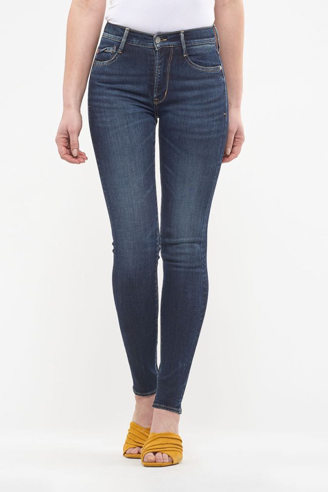 Jeans Power taille haute skinny bleu N°1