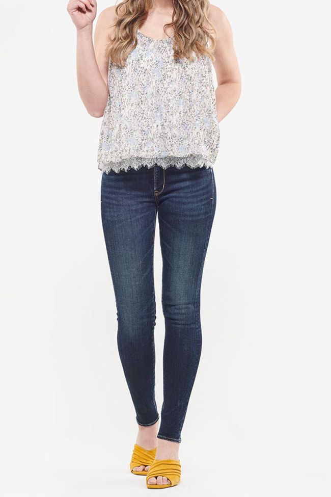 Jeans Power taille haute skinny bleu N°1