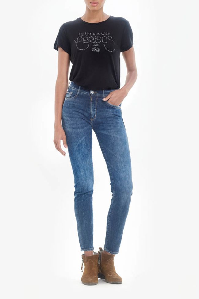 Power skinny taille haute jeans bleu N°2 