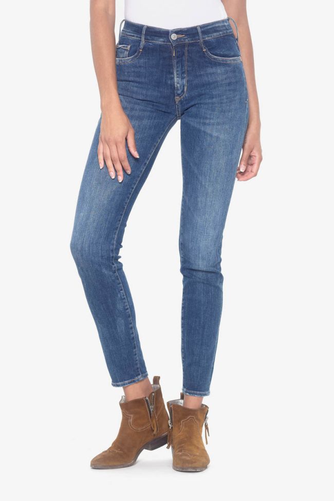 Power skinny taille haute jeans bleu N°2 
