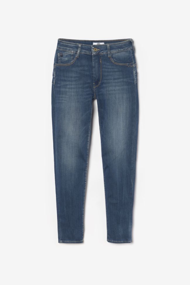 Jeans pulp slim taille haute 7/8ème bleu N°2
